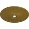 Ekena Millwork Galveston Ceiling Medallion (Fits Canopies up to 4 3/4"), 36 5/8"OD x 3 5/8"ID x 2 3/8"P, Gold CM36GLGLS - alternate 2